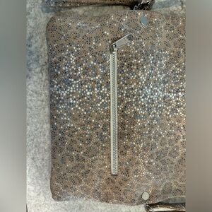 Leopard shimmer Purse